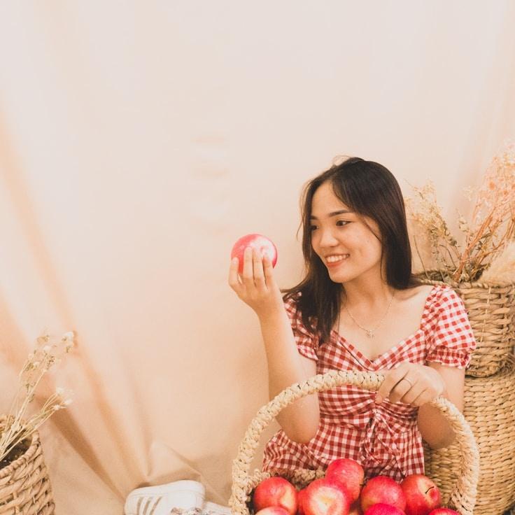 Portrait of Maya Chen, group coordinator and fusion cooking expert
